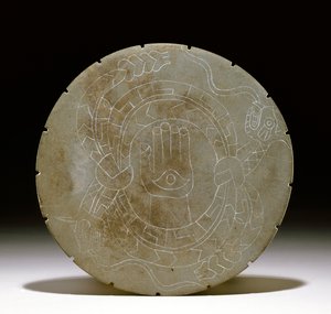 Pietra della tavolozza, Moundville, 1200-1500